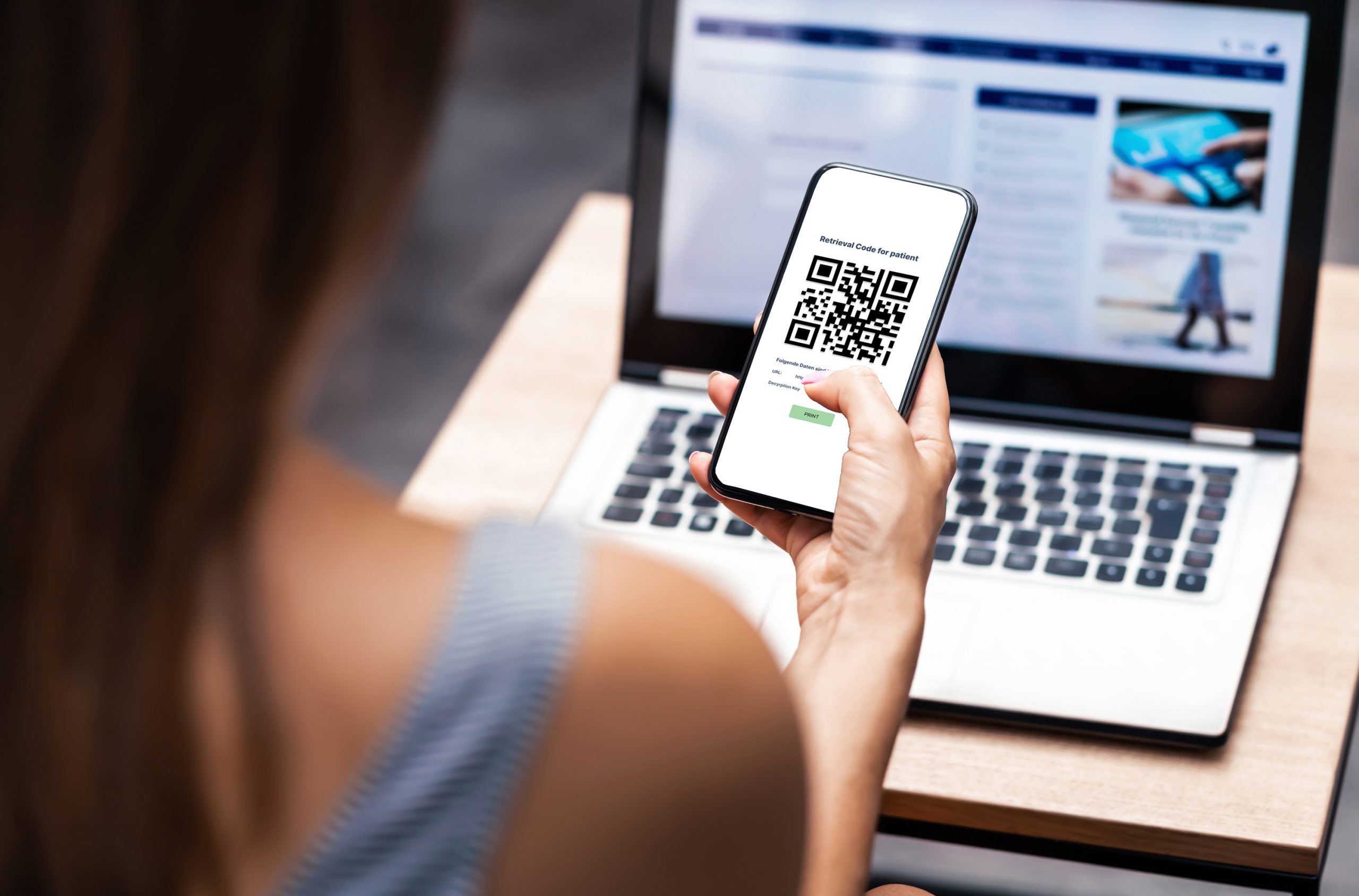 befundbote auf dem Handy